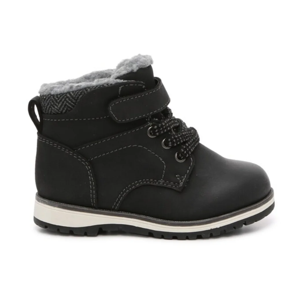 Kids Lil Luke Boot Black Max + Jake Toddler Size 5